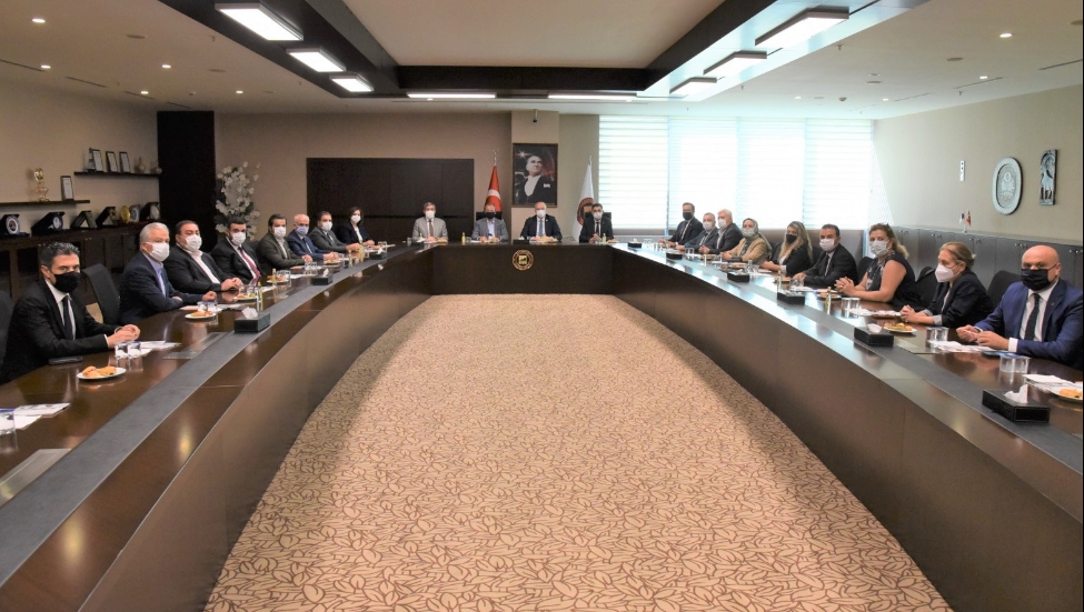 GSO'DA KOÇER’İN KATILIMIYLA GÜNDEM DEĞERLENDİRME TOPLANTISI YAPILDI