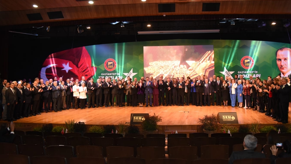 2022 GAZİANTEP'İN YILDIZLARI ÖDÜL TÖRENİ GERÇEKLEŞTİRİLDİ