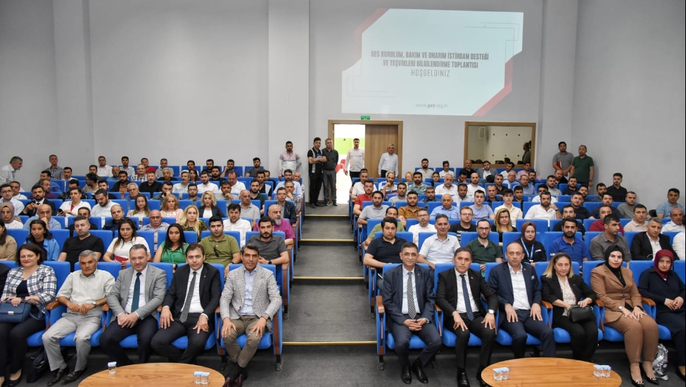 GES KURULUM, BAKIM VE ONARIM, İSTİHDAM DESTEĞİ VE TEŞVİKLERİ TOPLANTISI 