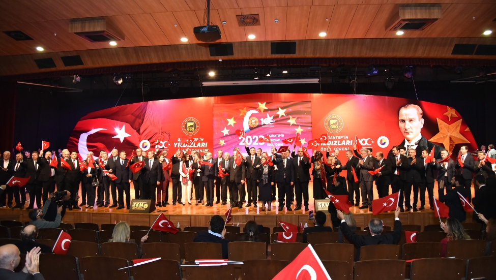 GSO "GAZİANTEP’İN YILDIZLARI ÖDÜL TÖRENİ" YAPILDI