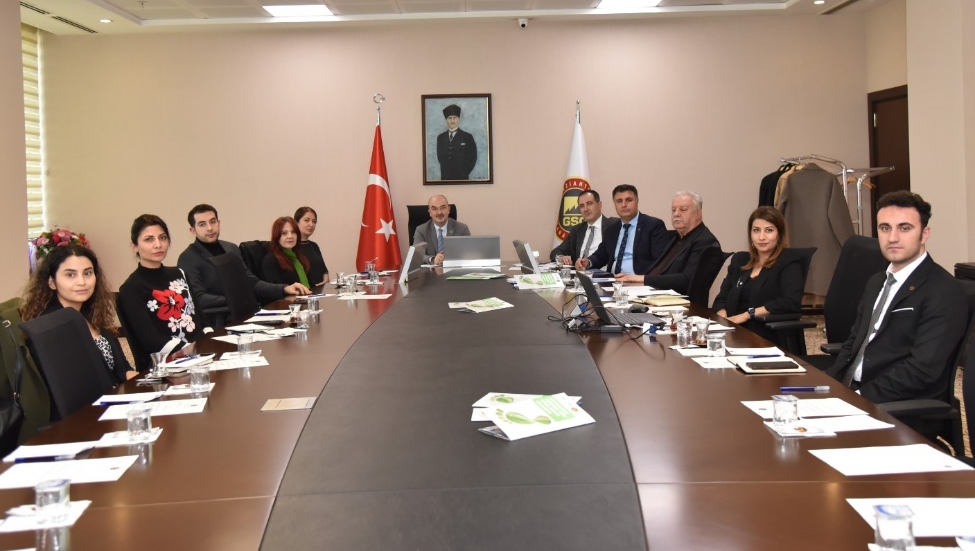 GSO YEŞİL MUTABAKAT ÇALIŞMA GRUBU TOPLANTISI YAPILDI