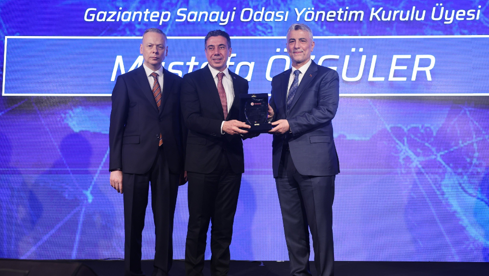 TİCARET BAKANLIĞINDAN GSO GAZİANTEP GIDA KÜMESİ’NE ÖDÜL