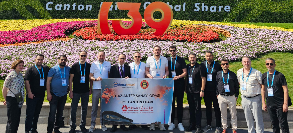 GSO GAZİANTEP AYAKKABI KÜMESİ 139. CANTON FUARI’NA KATILDI