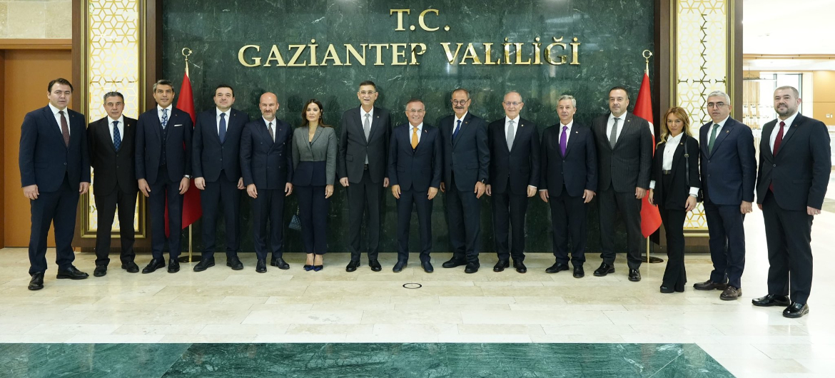 GSO’DAN YENİ DÖNEM DOLAYISIYLA GAZİANTEP PROTOKOLÜNE ZİYARET